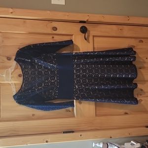 Adrianna Papele Blue Dress